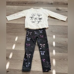 Zara Toddler Girl Matching Bow 🎀  Set